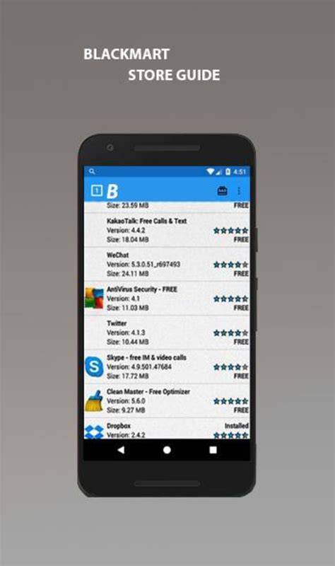 With this, you can download the latest updated Apps of your choice. . Apk blackmart